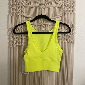 lululemon power pivot tank *rib